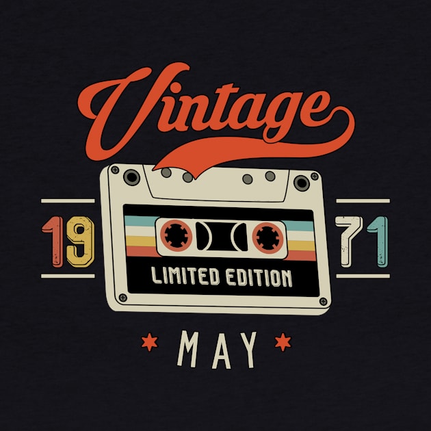 May 1971 - Limited Edition - Vintage Style by Debbie Art